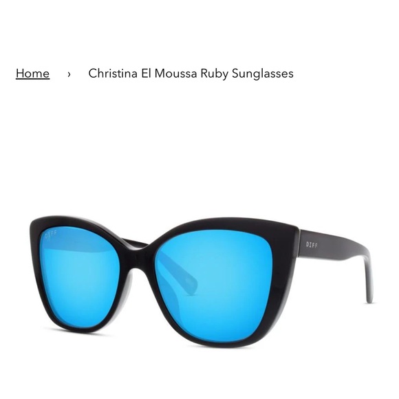 Diff Christina El Moussa Ruby Sunglasses - Picture 8 of 9